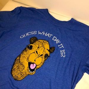 GUESS WHAT DAY IT IS graphic T-Shirt size large